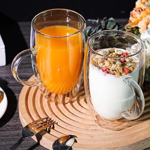 Borosilicate Double-Wall Coffee Mug – 450ml