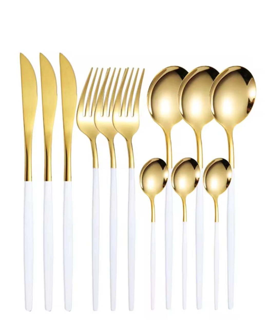 24pcs Stainless Steel Cutlery Set
