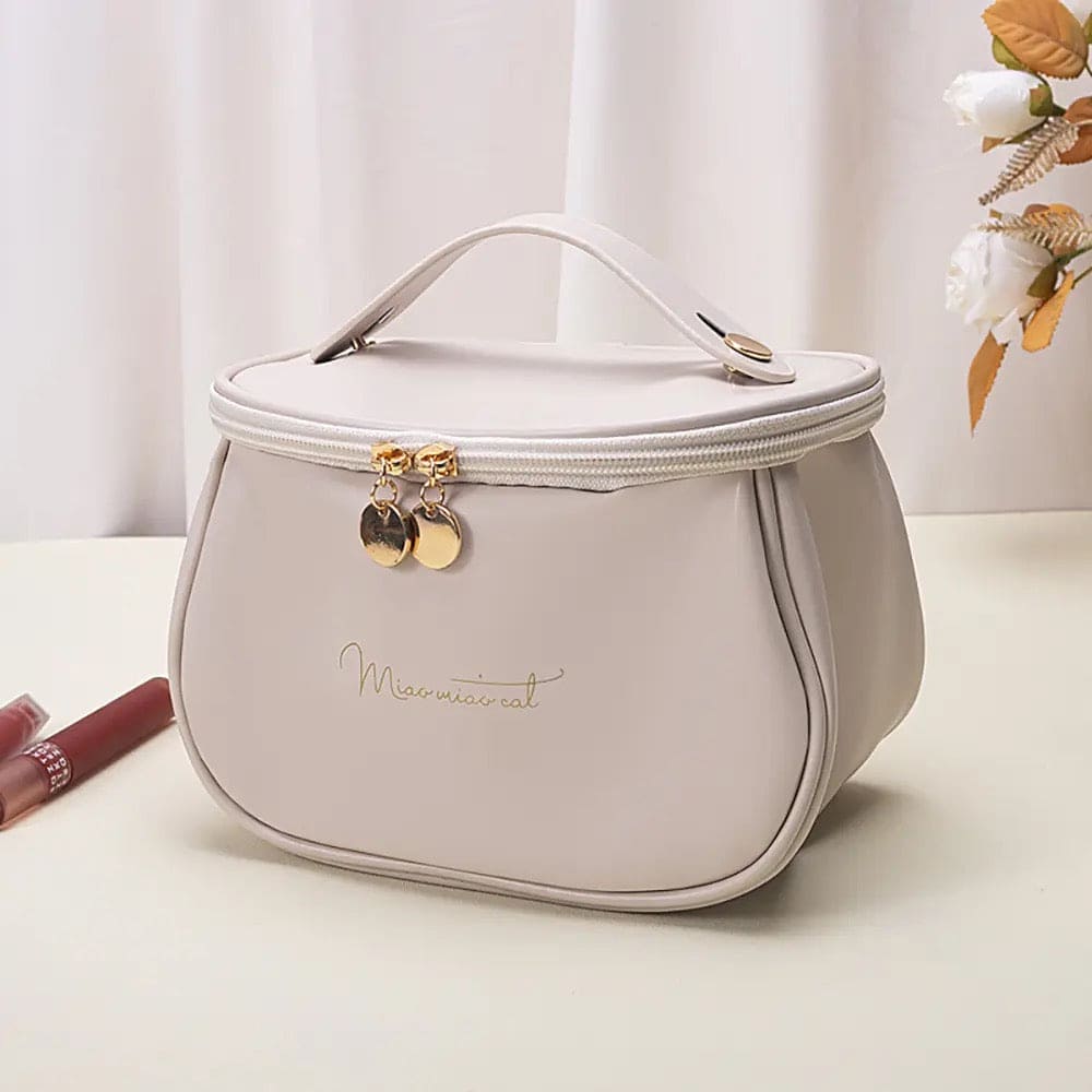 Makeup Bag with Handle