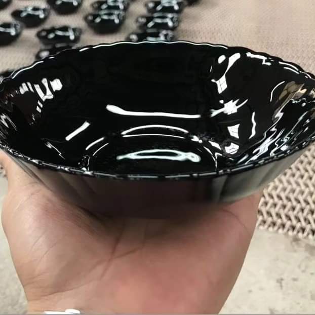 6" Soup/cereal black Bowls