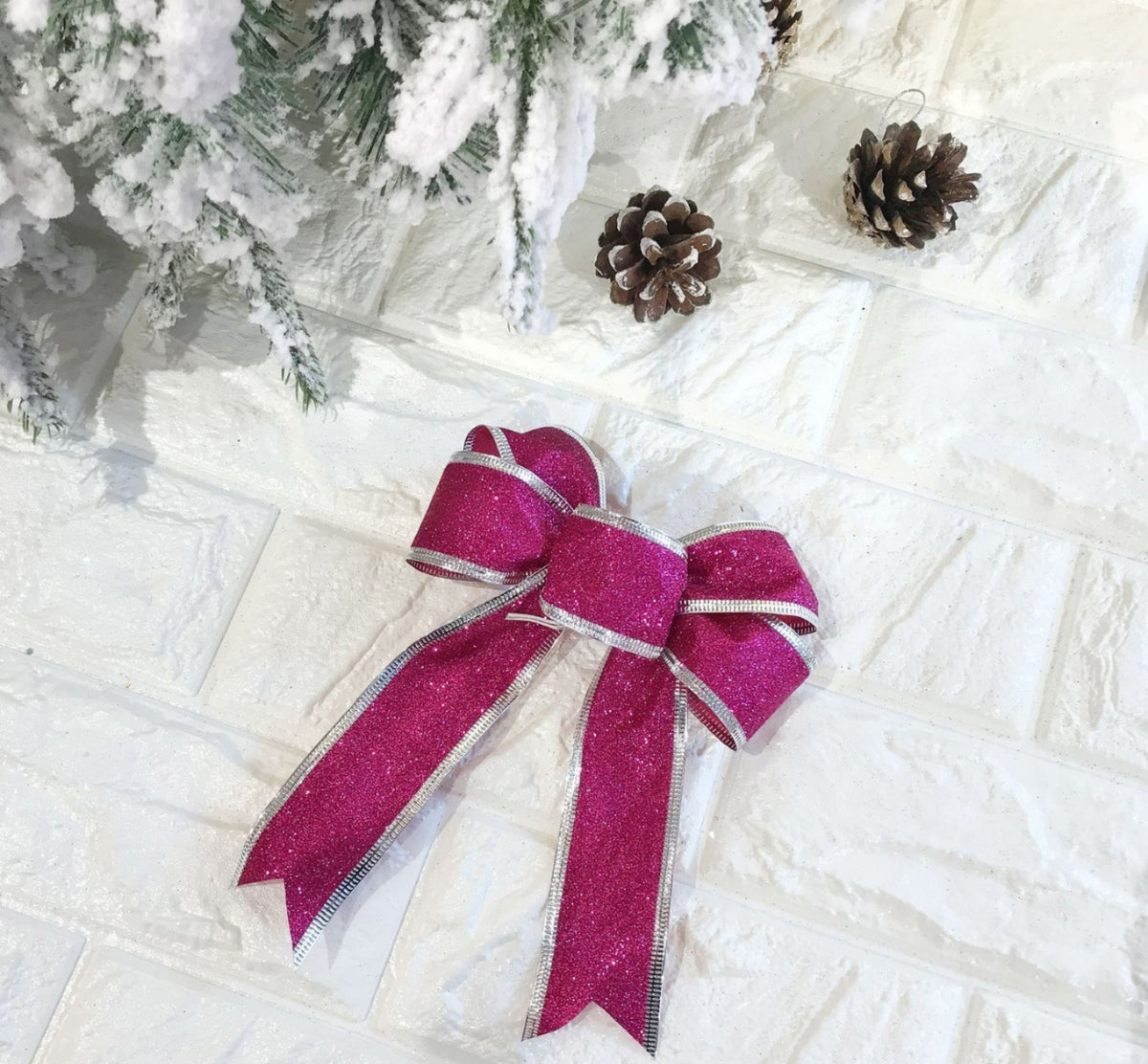 17cm Christmas Bow