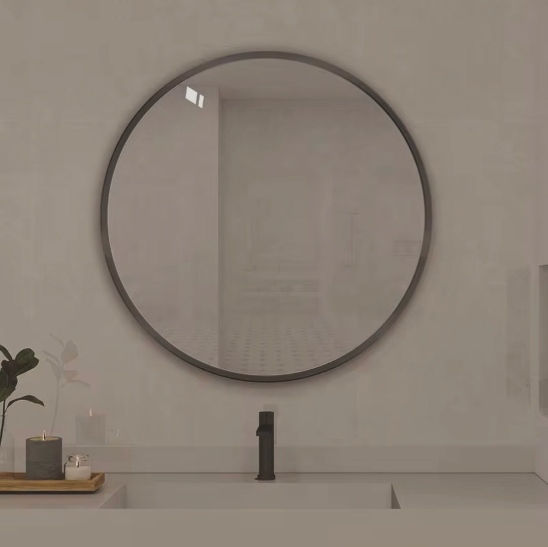 Unbreakable Round Decorative Mirror