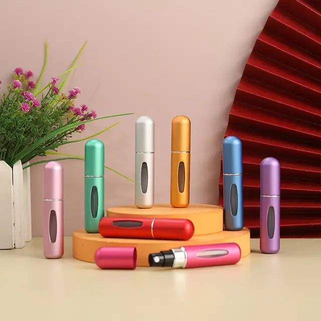 Refillable Perfume Bottles – Portable Travel Fragrance Atomizer Spray Containers for Perfume Storage and Use