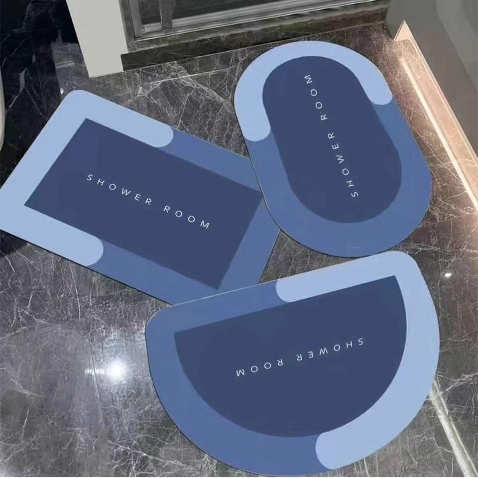 Antislip bathroom mat