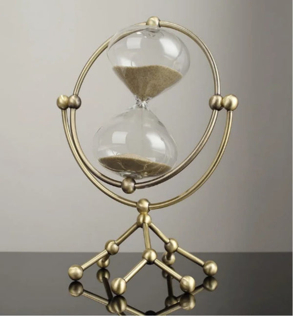 Metal Frame 30 Minutes Timer Hourglass