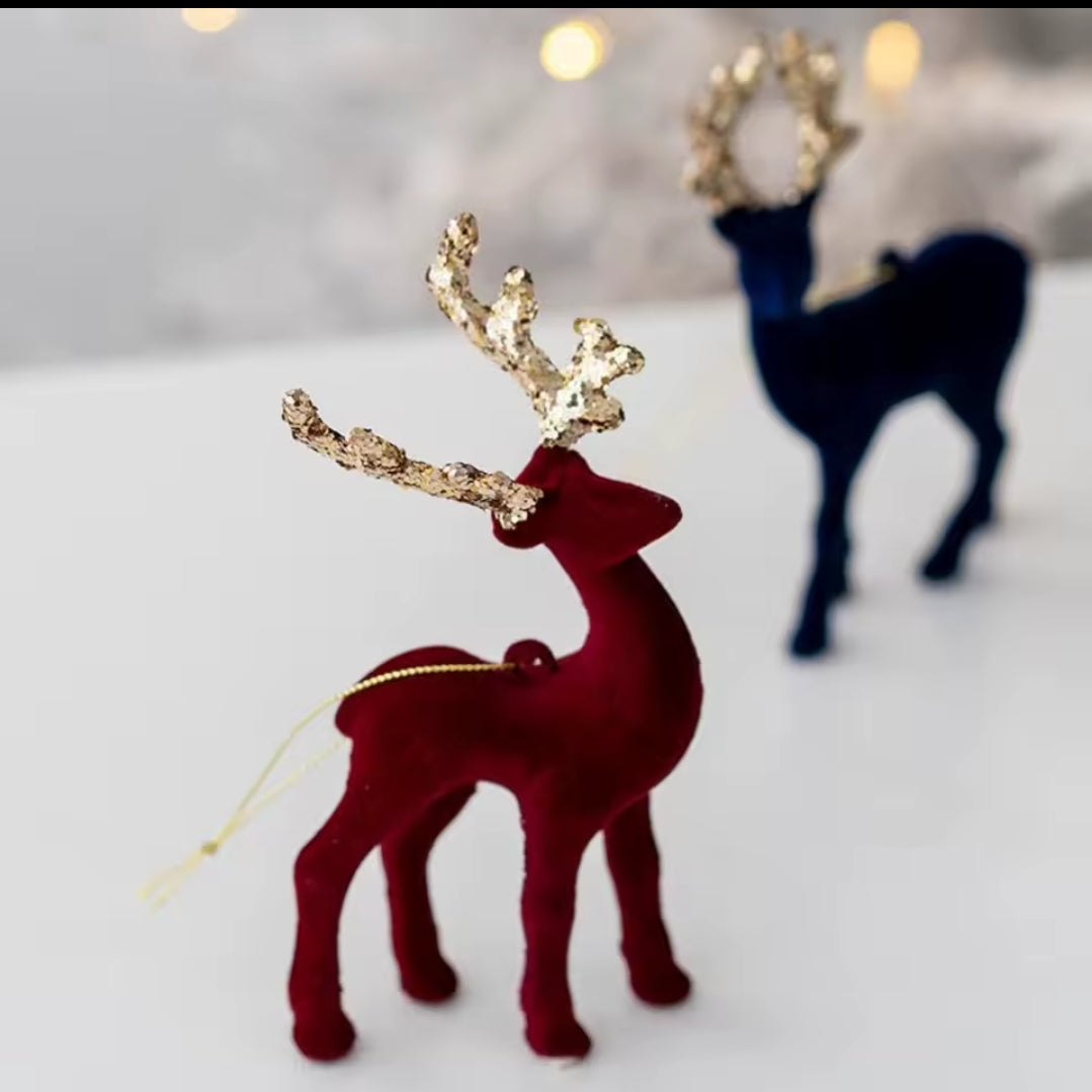2pc Christmas Deer