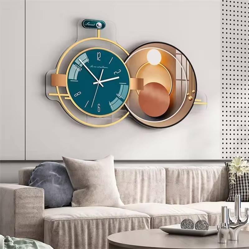 Wall Clock, 62.5x38cm