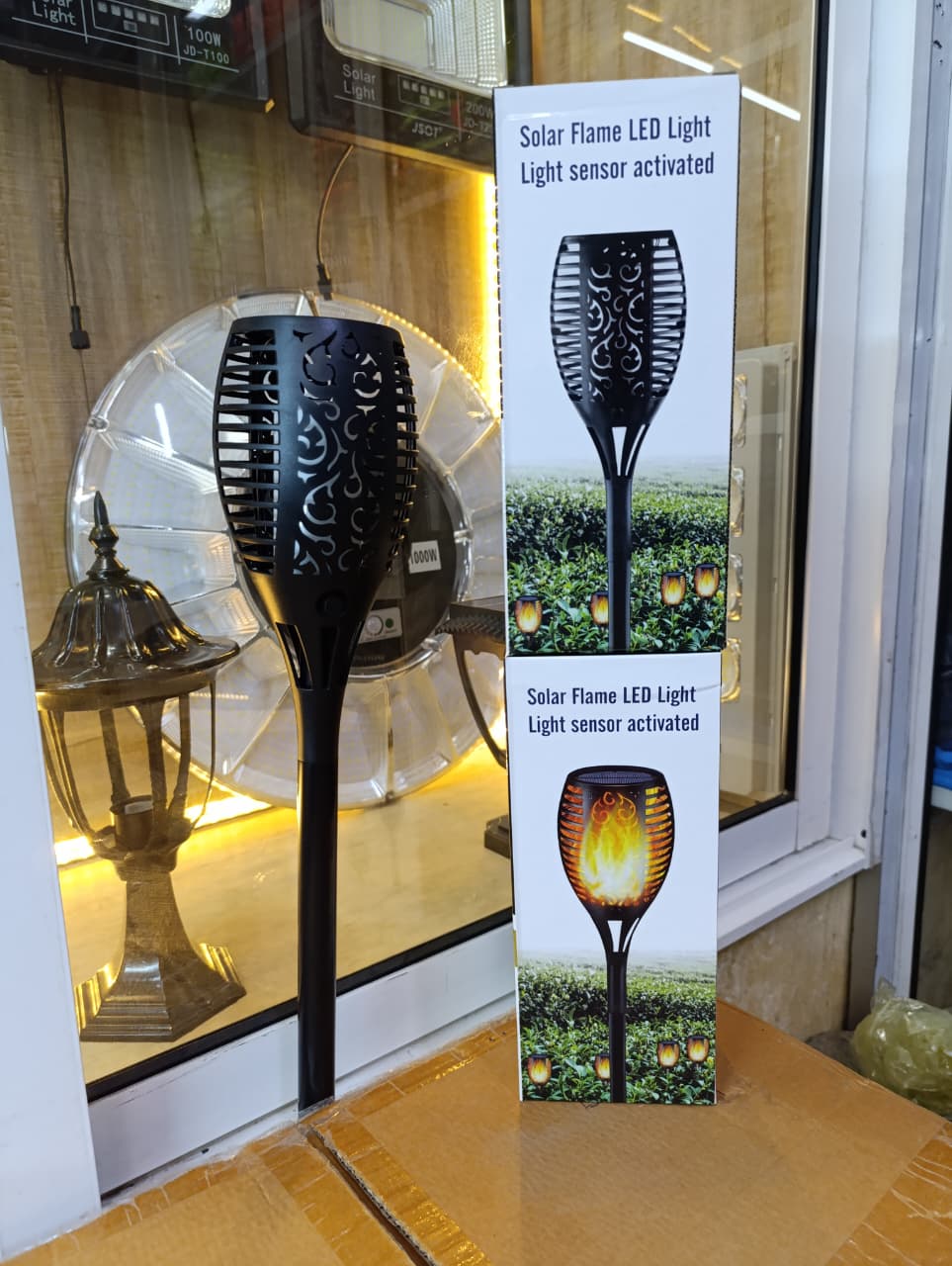 Solar Flame Lights