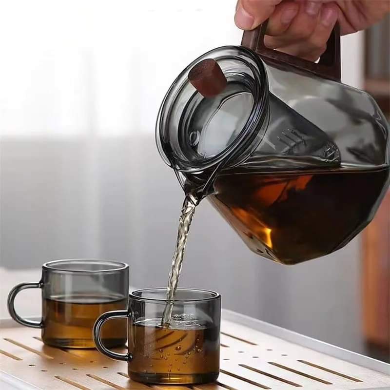 Glass Tea Infuser Pot.