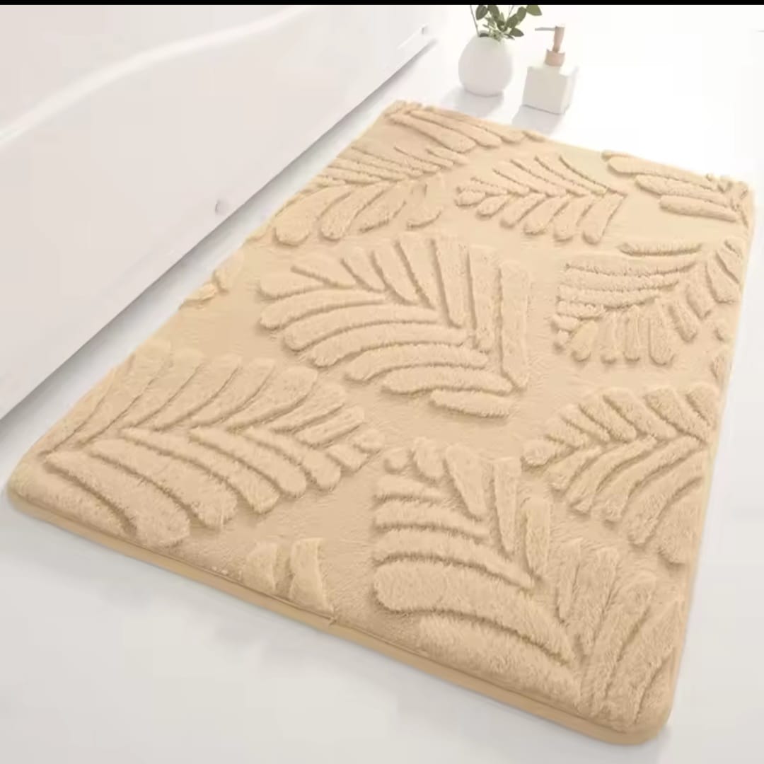Memory Sponge Modern Bath Rug