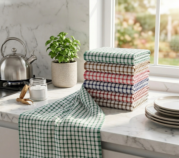 6pc Hand & Kitchen Towels
