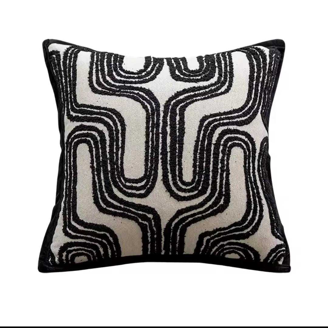 Luxury Thick Retro Throw Pillow Cover
