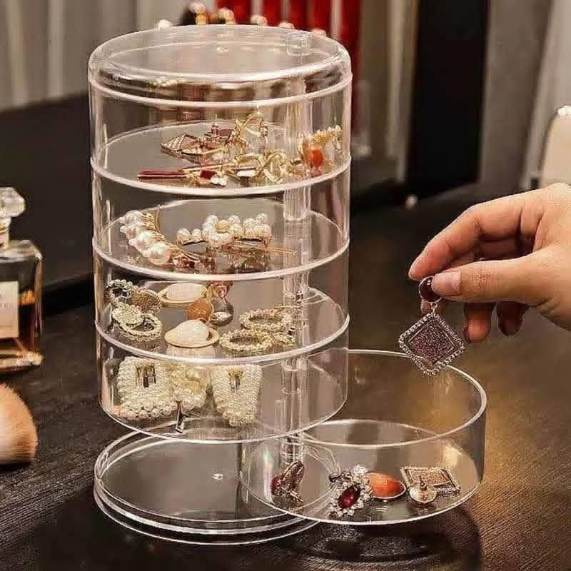 5 Layer Rotating Jewelry Holder