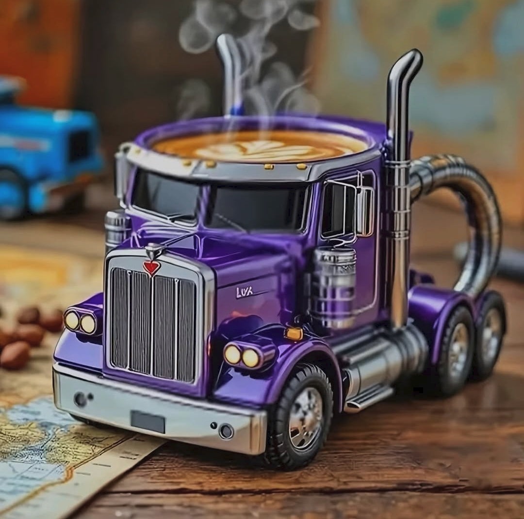 250ml Truck Shaped Coffee Cup