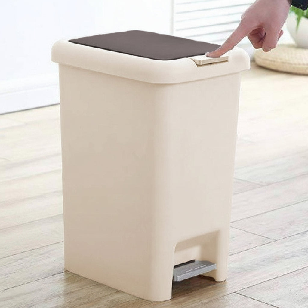 2 in 1 Pedal & Push Dustbin