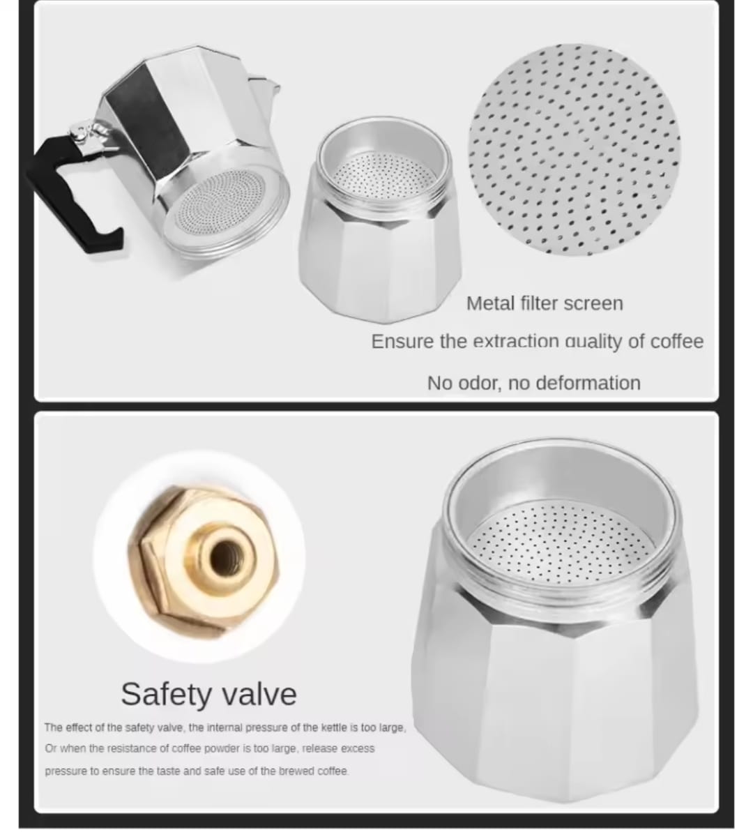 600ml Aluminium Coffee Percolator