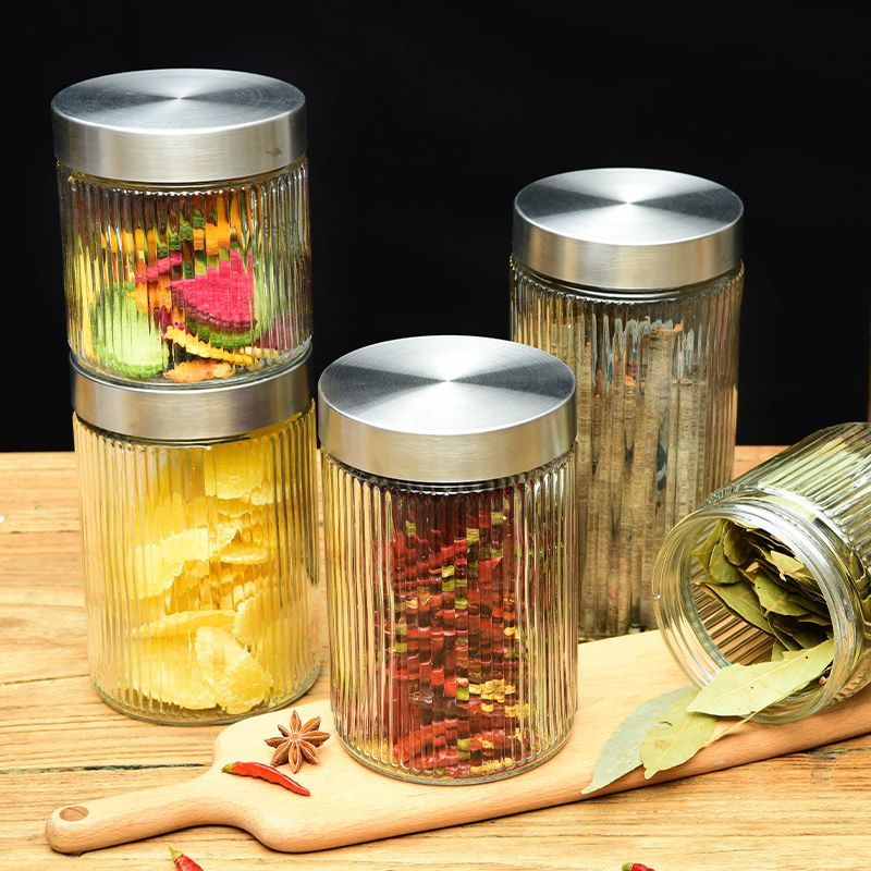 Clear Glass Jar