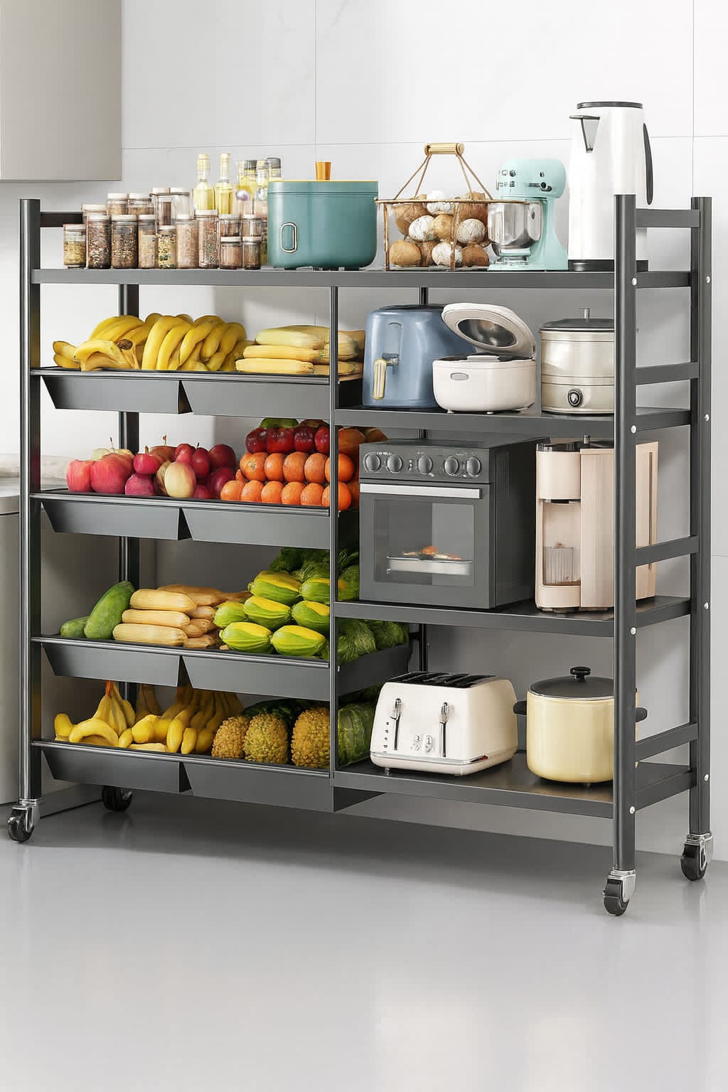 Strong Metallic Kitchen Rack