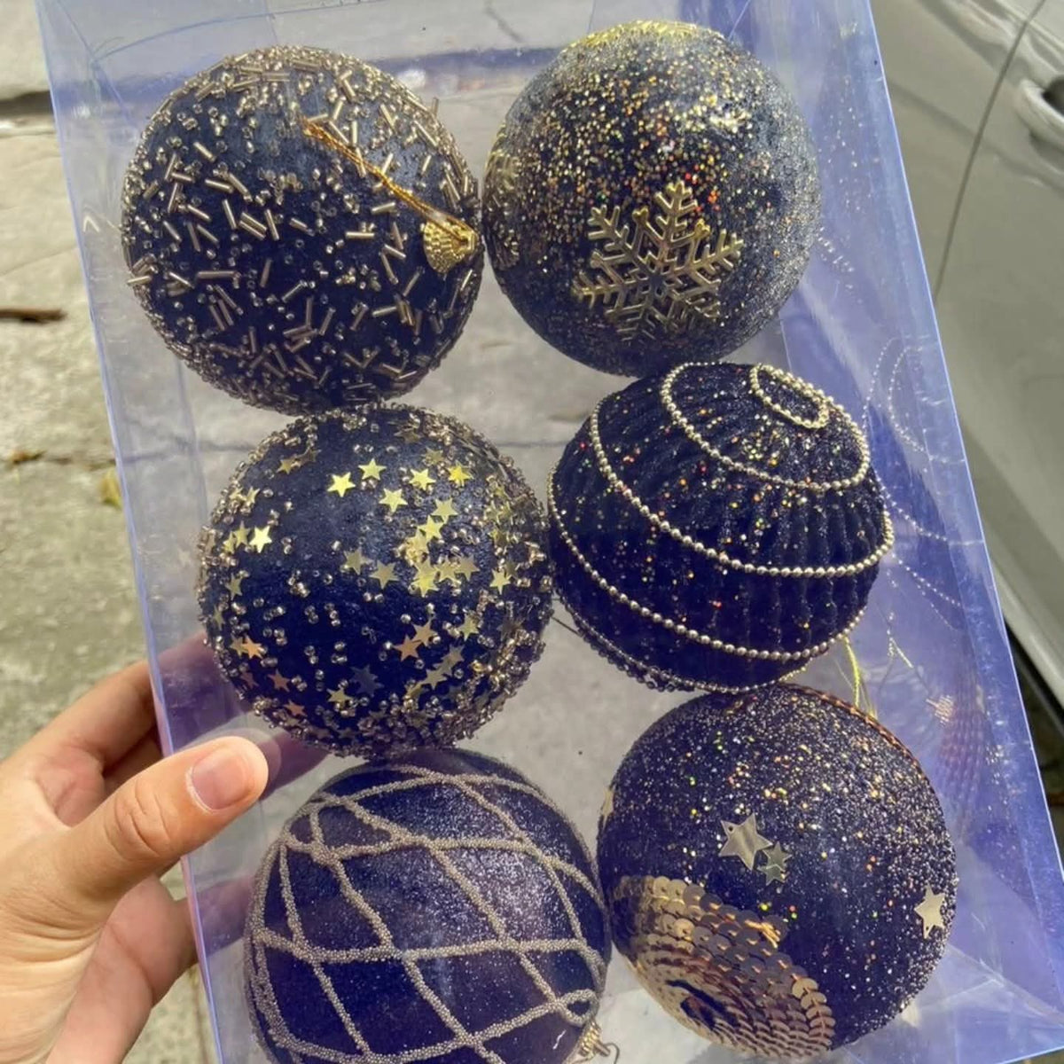 6pc Big size Luxe Decor Balls