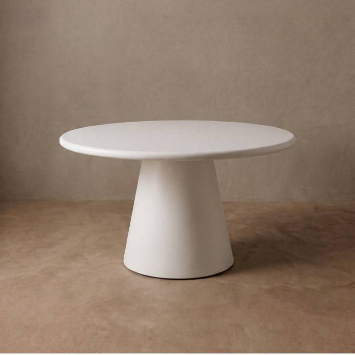 31cm White Round Melamine Cake Stand with Raised Pedestal Model 83891