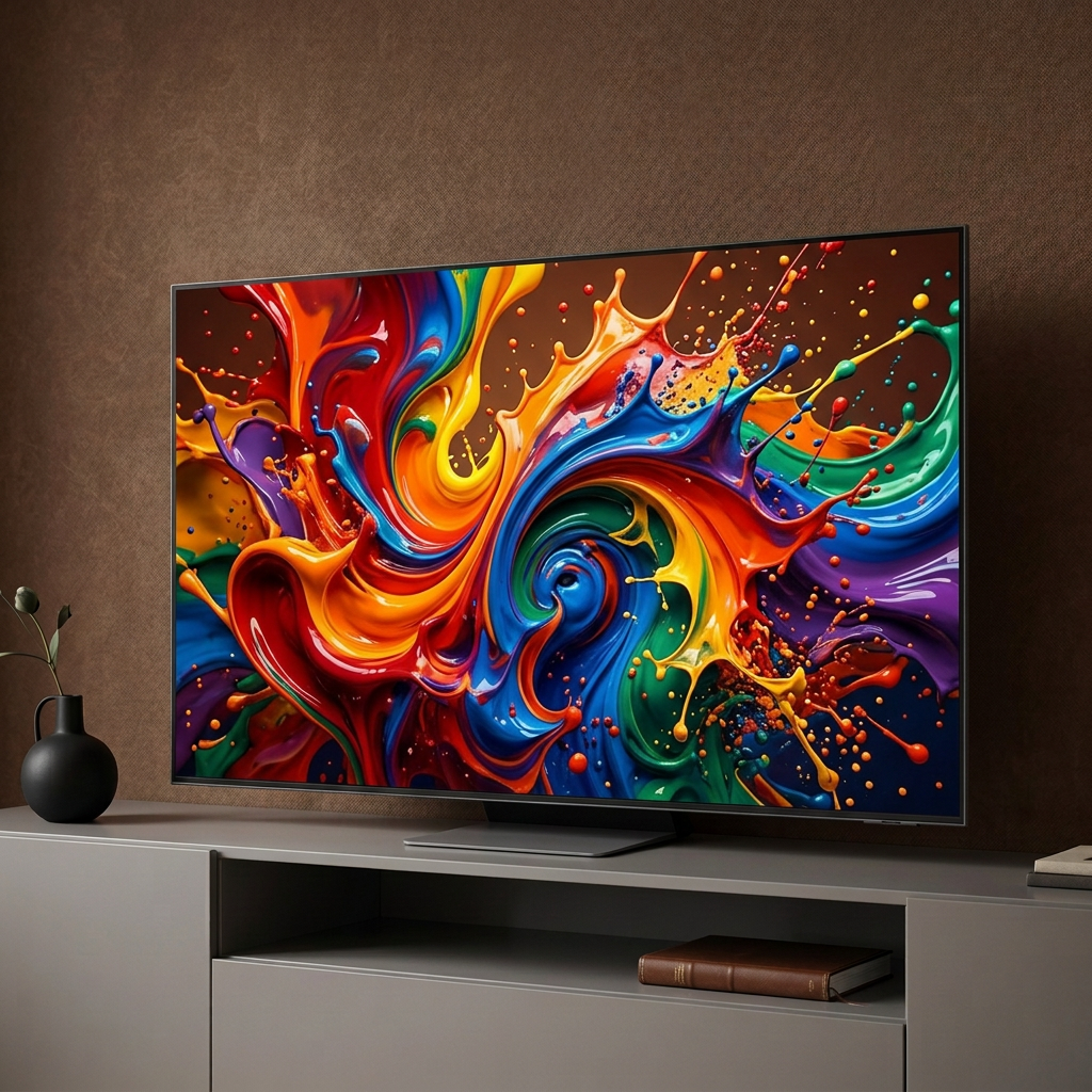 Samsung 85 Inch Mini LED 4K Vision AI Smart TV 85M80HAU, black slim bezel, available in Nairobi, Kenya