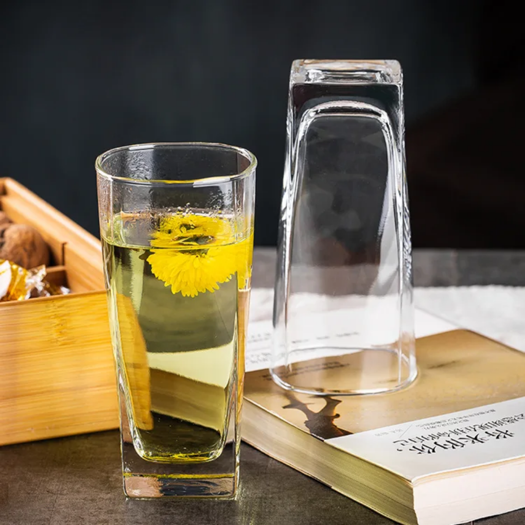 Set of 6 glass cups, 275ml each, available in Nairobi, Kenya