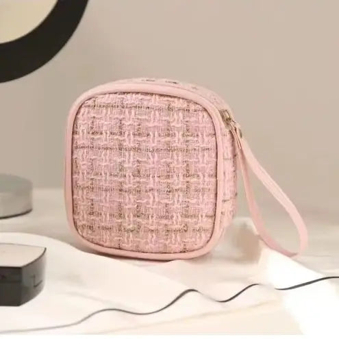 Pink Tweed Pad Pouch, available in Nairobi, Kenya
