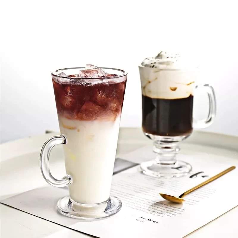 6-piece Irish coffee and latte mug set for serving hot beverages, available in Nairobi, Kenya
