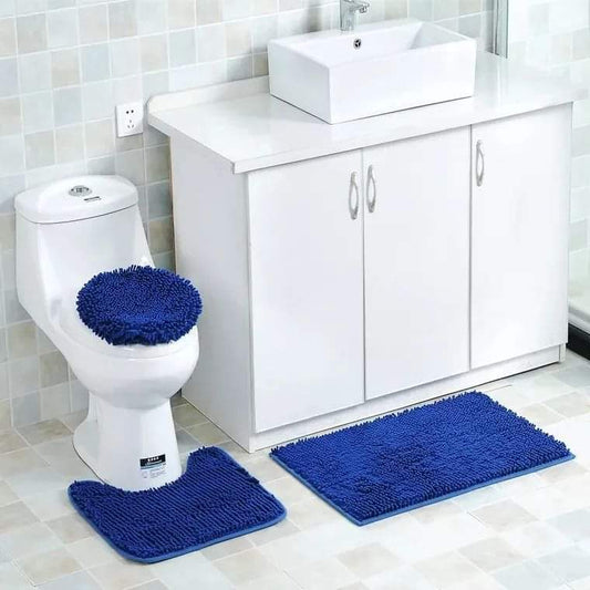 3pcs Toilet Mat Set