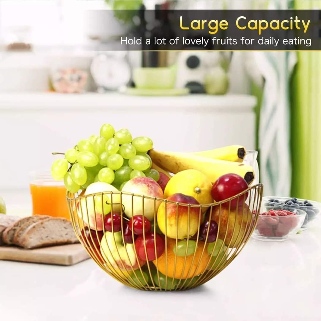 Oval fruit basket