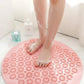 Antislip round bathroom mats