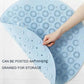 Antislip round bathroom mats