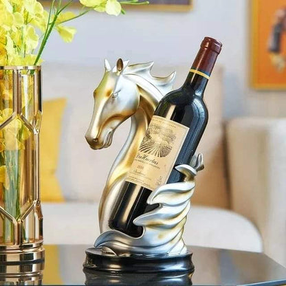 Horse Head Wine Rack