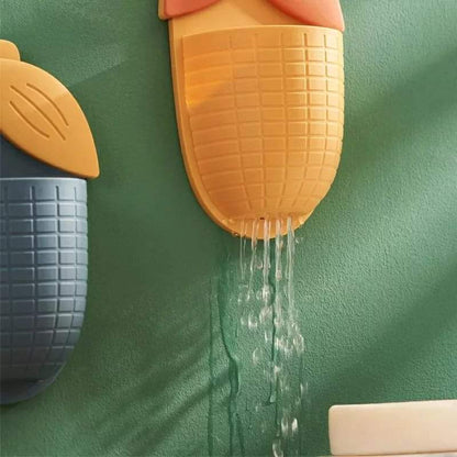 Multifunctional wall mounted kitchen/bathroom/toothbrush holder