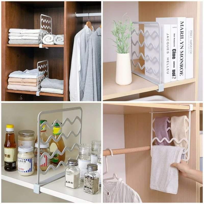 Multipurpose shelf dividers