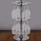 2 level rotating Wine rack