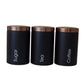 3pcs Airtight kitchen storage jars