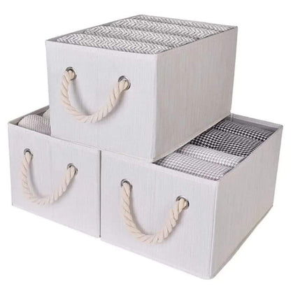 Foldable bin storage organizer