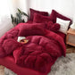 6pc Luxury Velvet Plush Duvet set