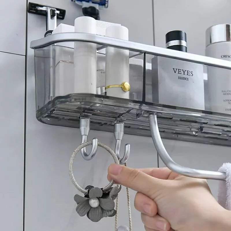 Multifunctional bathroom organizer