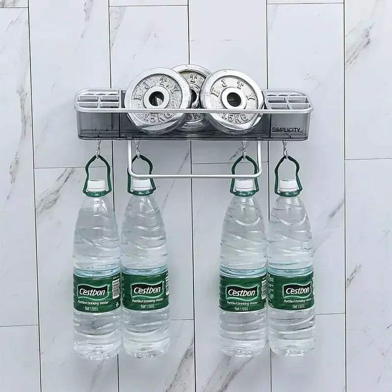 Multifunctional bathroom organizer