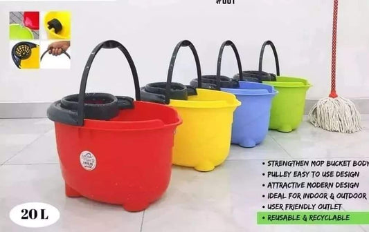 20L Oval Mop bucket
