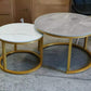 Pure marble Nesting Table