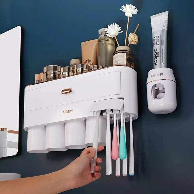 4cups Toothbrush Holder