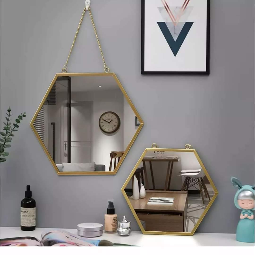Nordic Hexagonal mirror