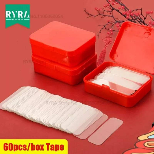 Reusable 60pcs magic Double sided tapes