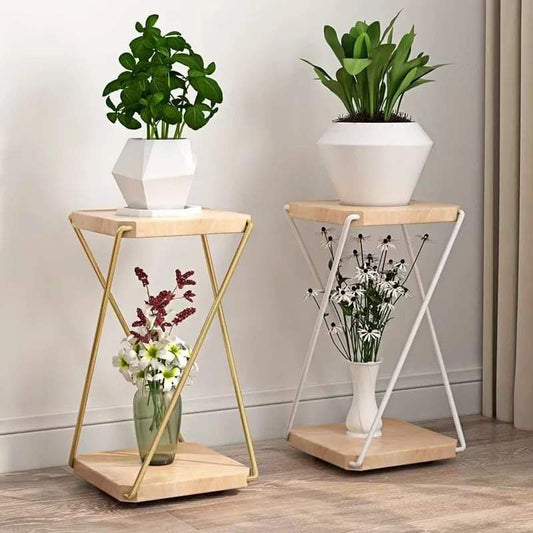 Wooden Flower vase holder