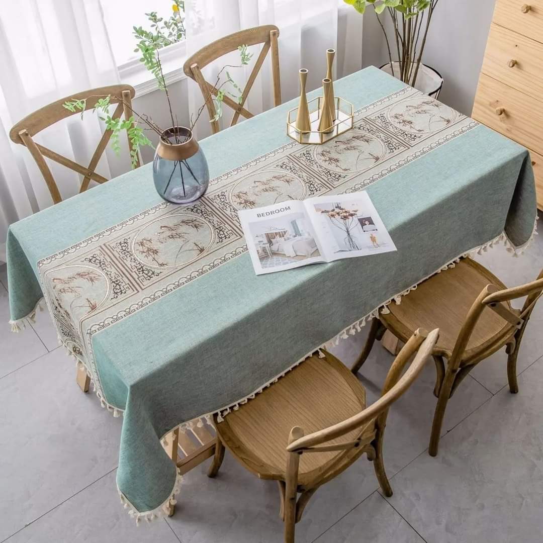 Cotton and Linen Table Covers