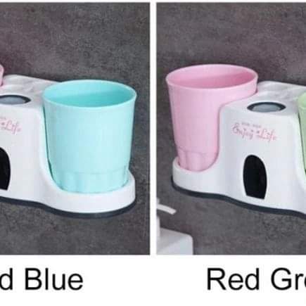 2cups Toothpaste dispenser