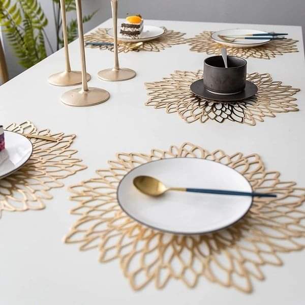 6pcs Classy woven tablemats